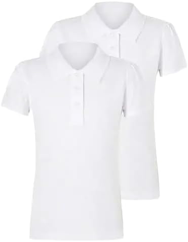 Girls Cotton School Polo Shirts