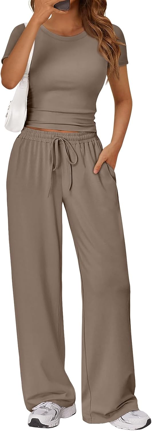 2 Piece Lounge Set with Pockets