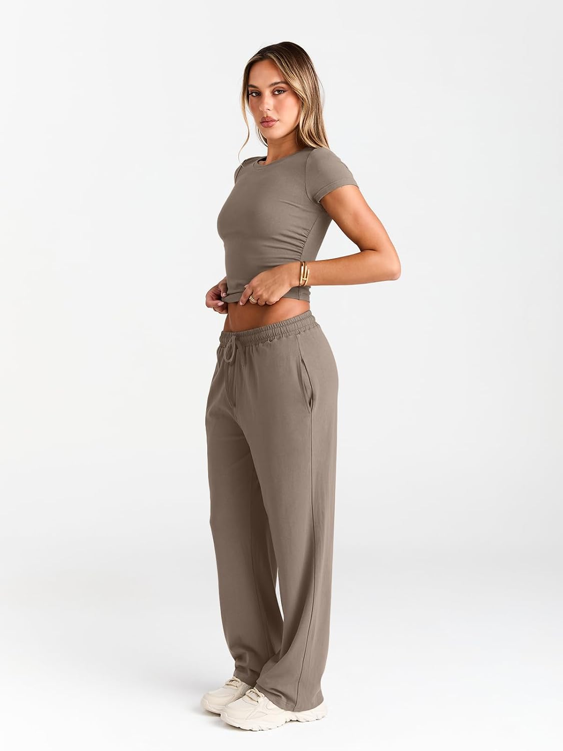 2 Piece Lounge Set with Pockets - Image 3
