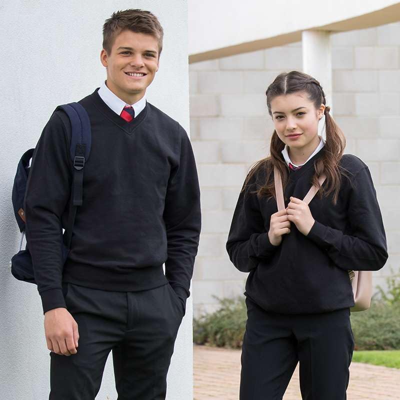 School Sweater V Neck - Image 3
