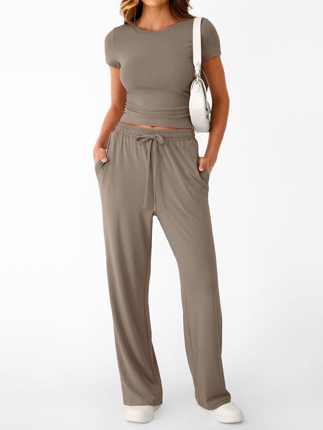 2 Piece Lounge Set with Pockets - Image 2