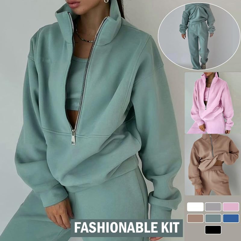 Fleece Tracksuit Set - Image 2
